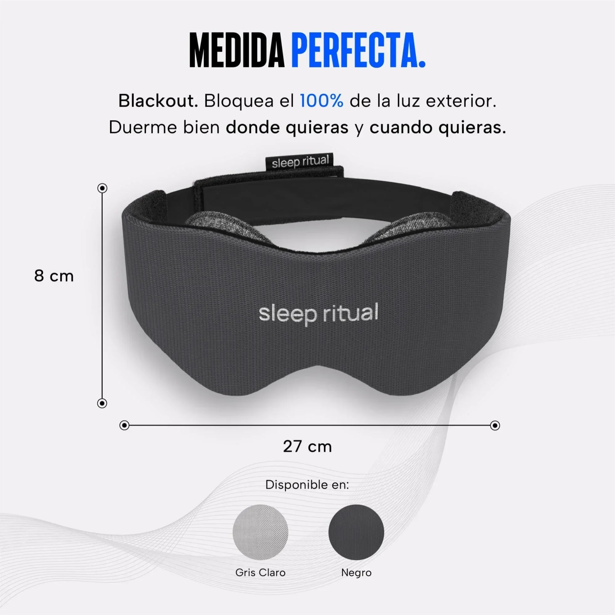 Antifaz para dormir Pro Blackout