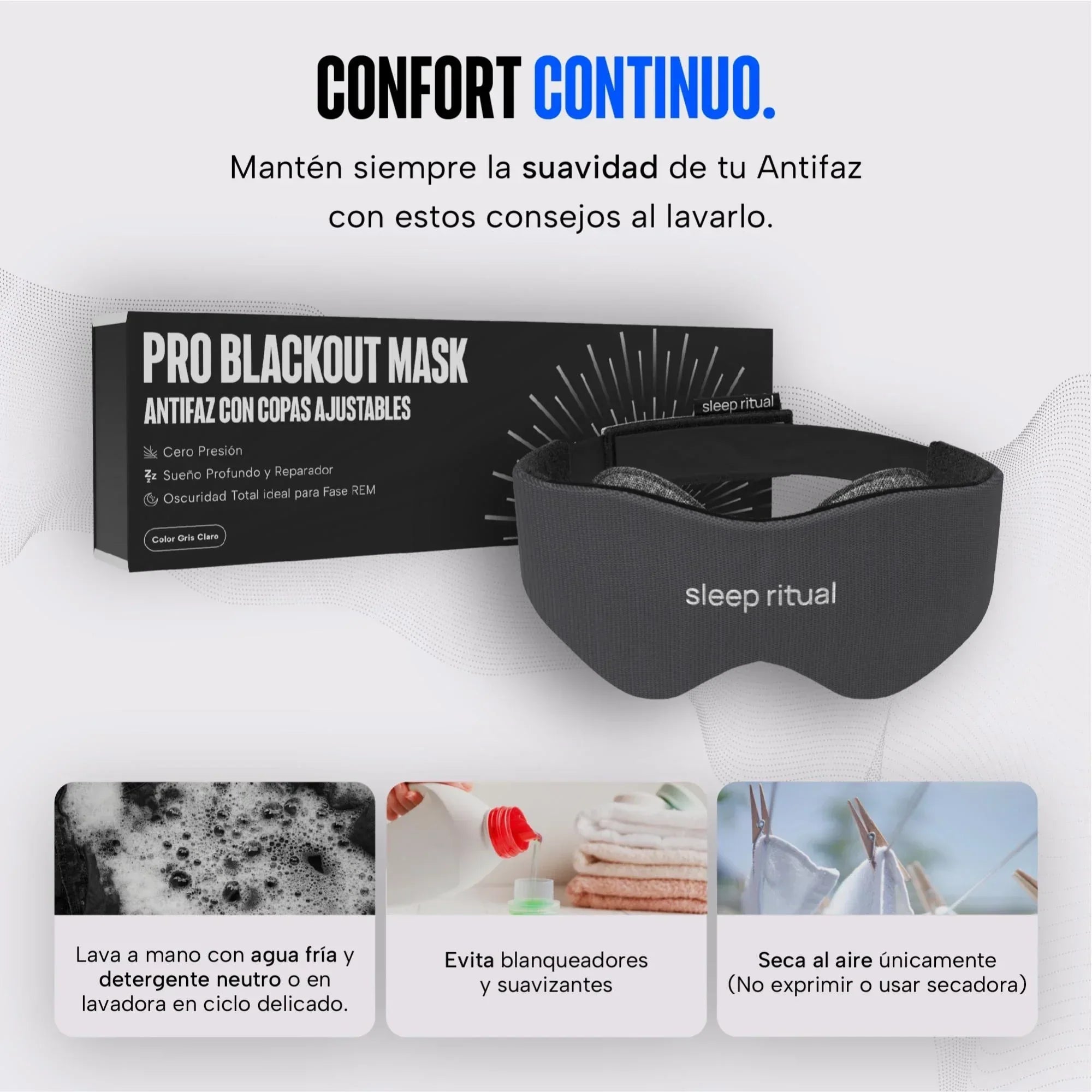 Antifaz para dormir Pro Blackout