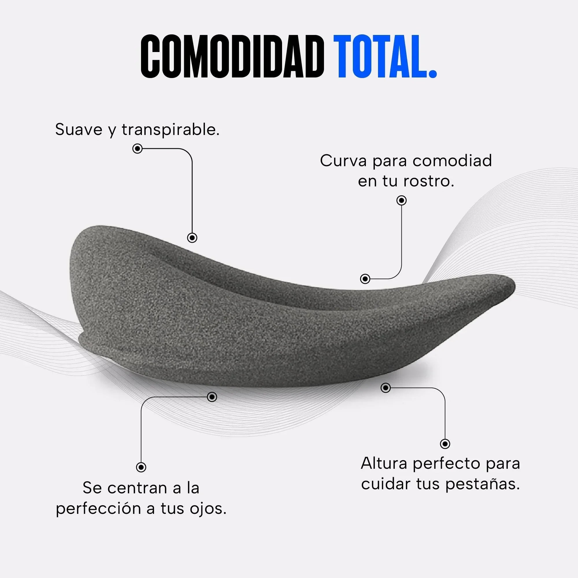Antifaz para dormir Pro Blackout