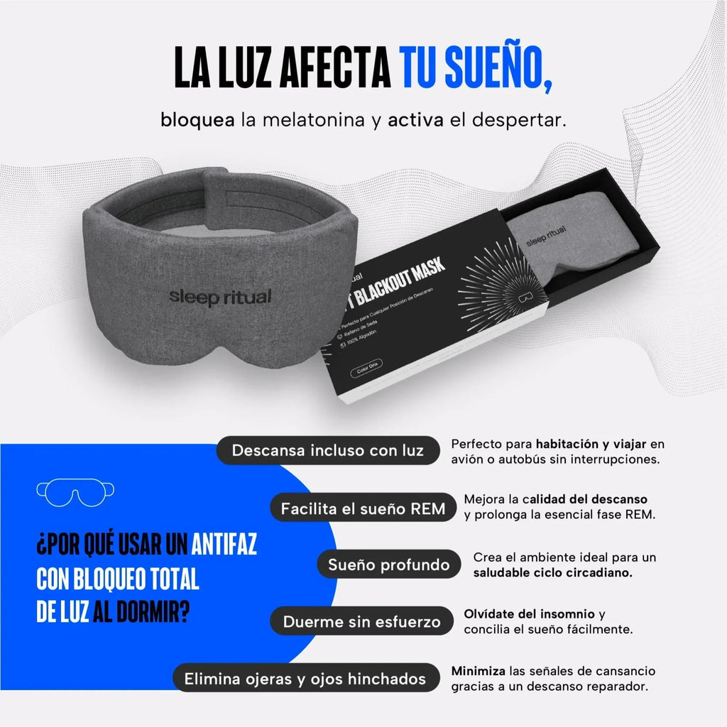 Antifaz para dormir Soft Blackout