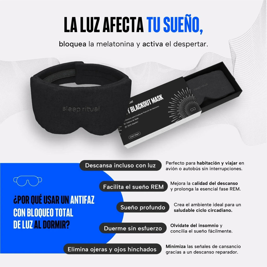 Antifaz para dormir Soft Blackout