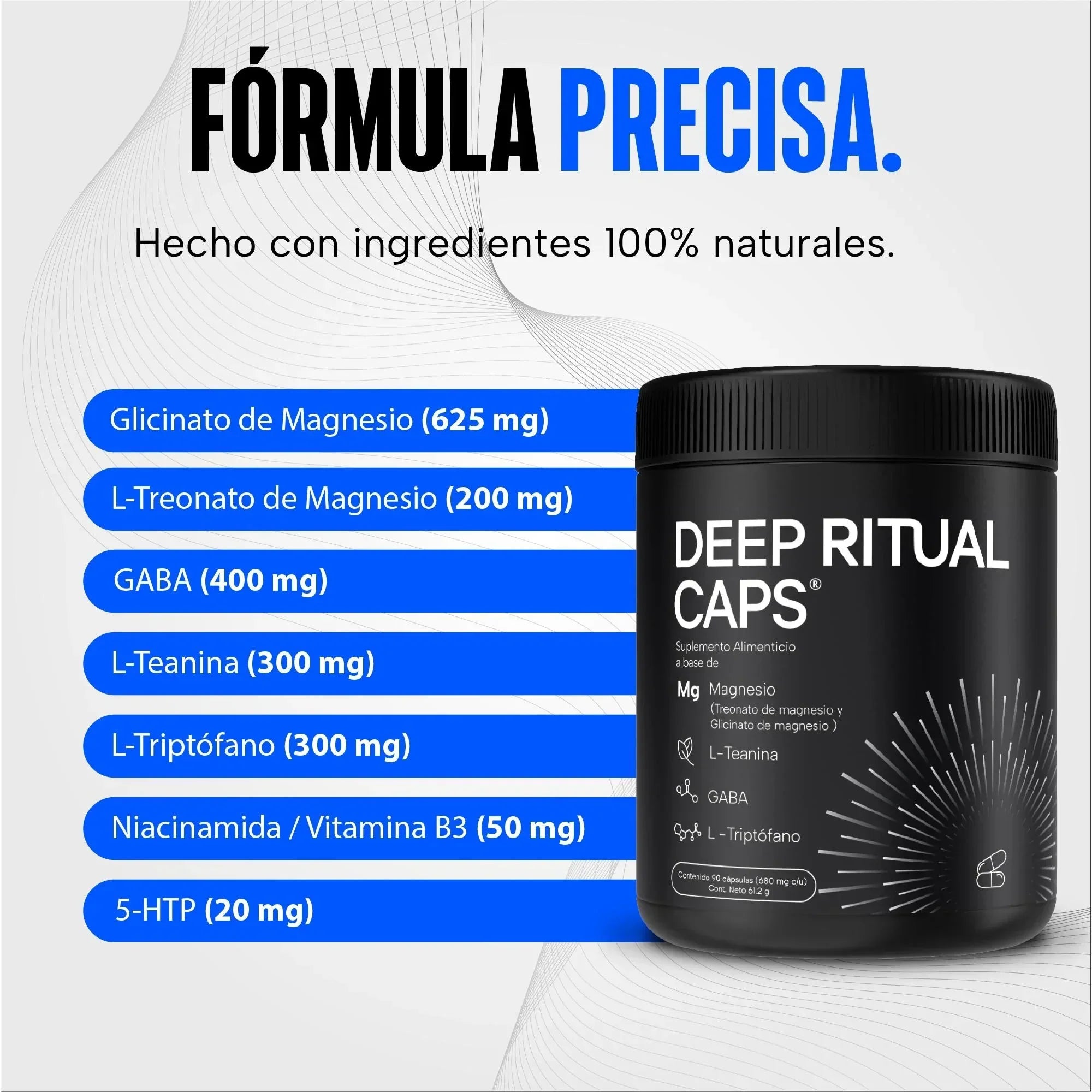 Suplemento Deep Ritual Caps