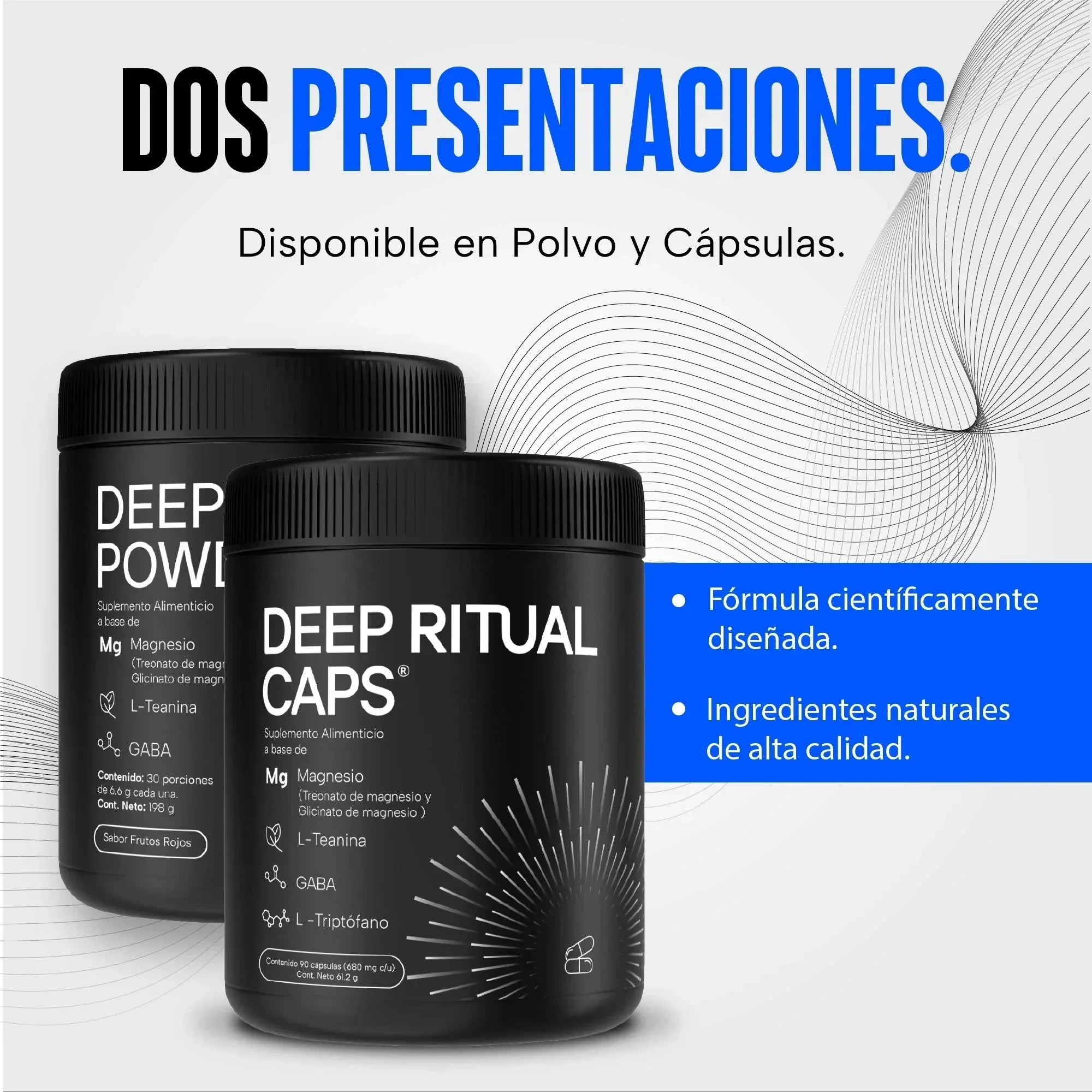 Suplemento Deep Ritual Caps