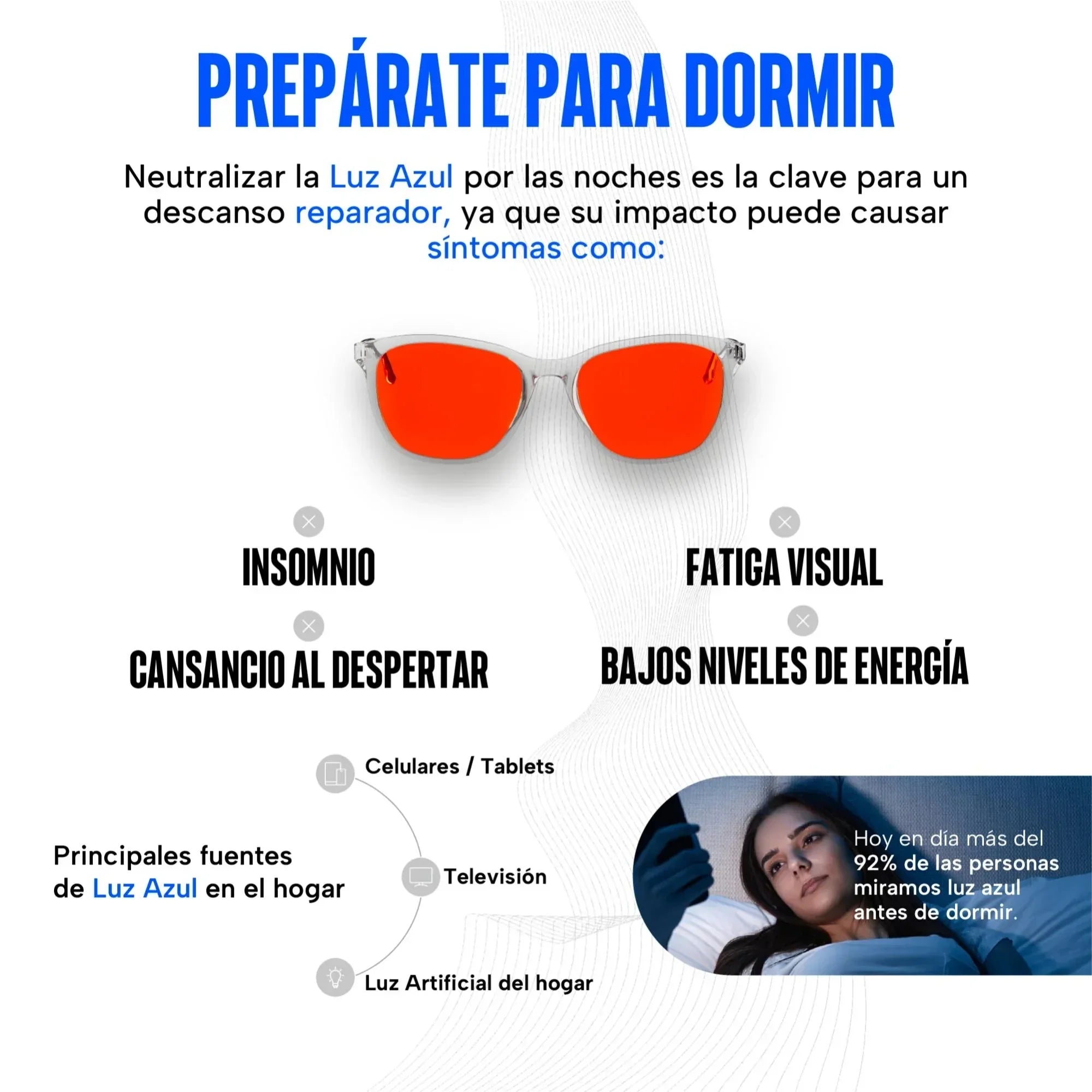 Lentes para luz azul Blue Shield Ghost