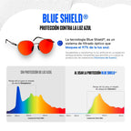 Lentes para luz azul Blue Shield Kepler