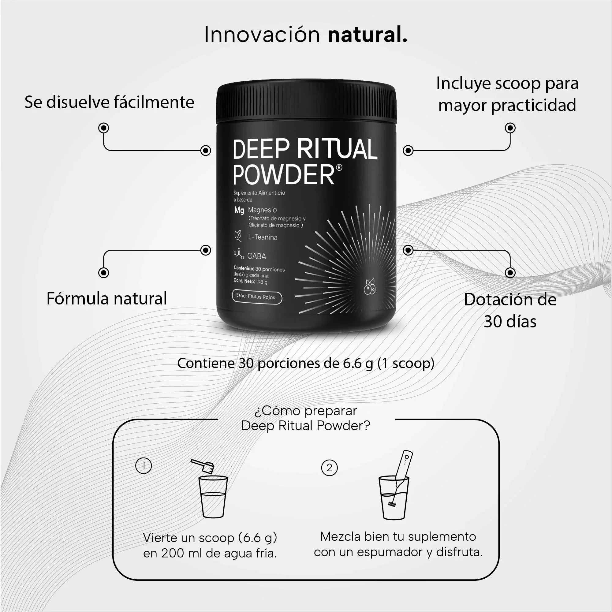 Suplemento Deep Ritual Powder