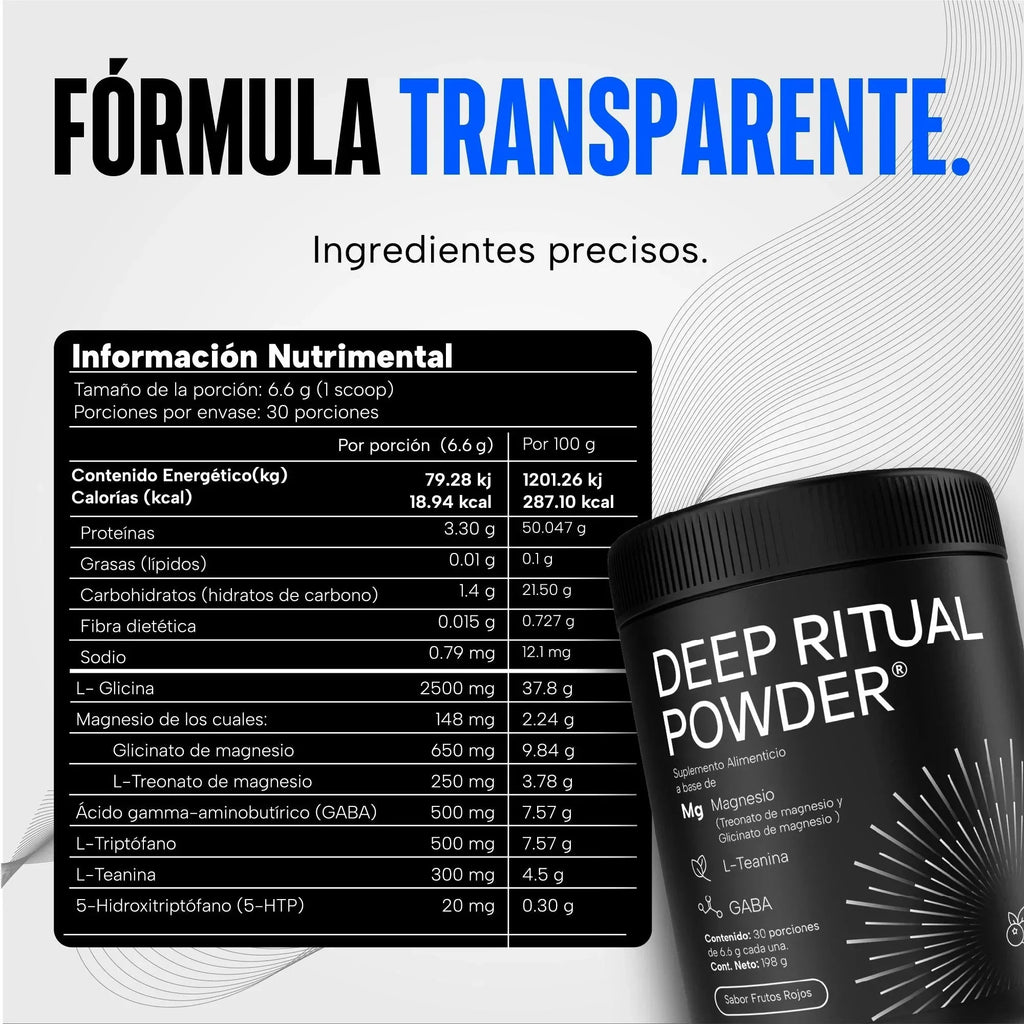Suplemento Deep Ritual Powder